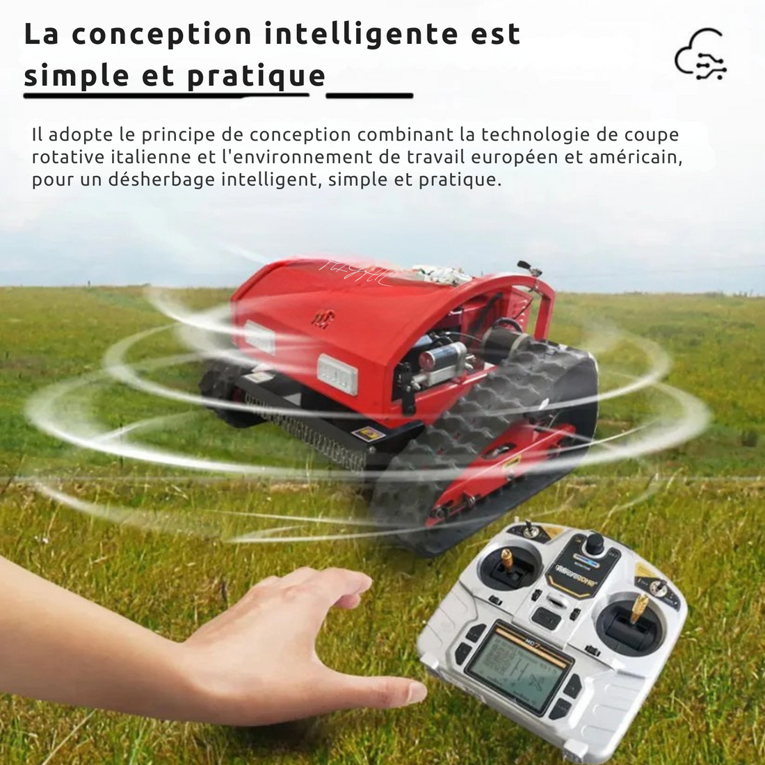 BladePilot™ Tondeuse à gazon avec télécommande